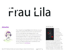 Tablet Screenshot of fraulila.de